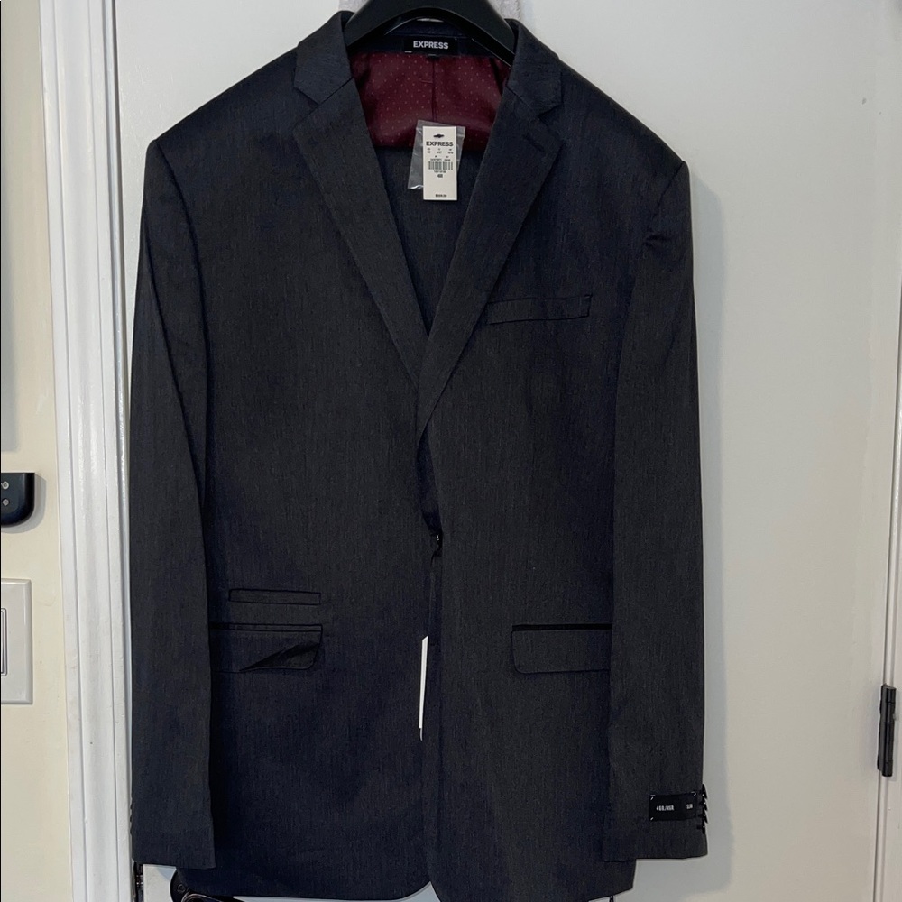 Express Men's Charcoal Blazer